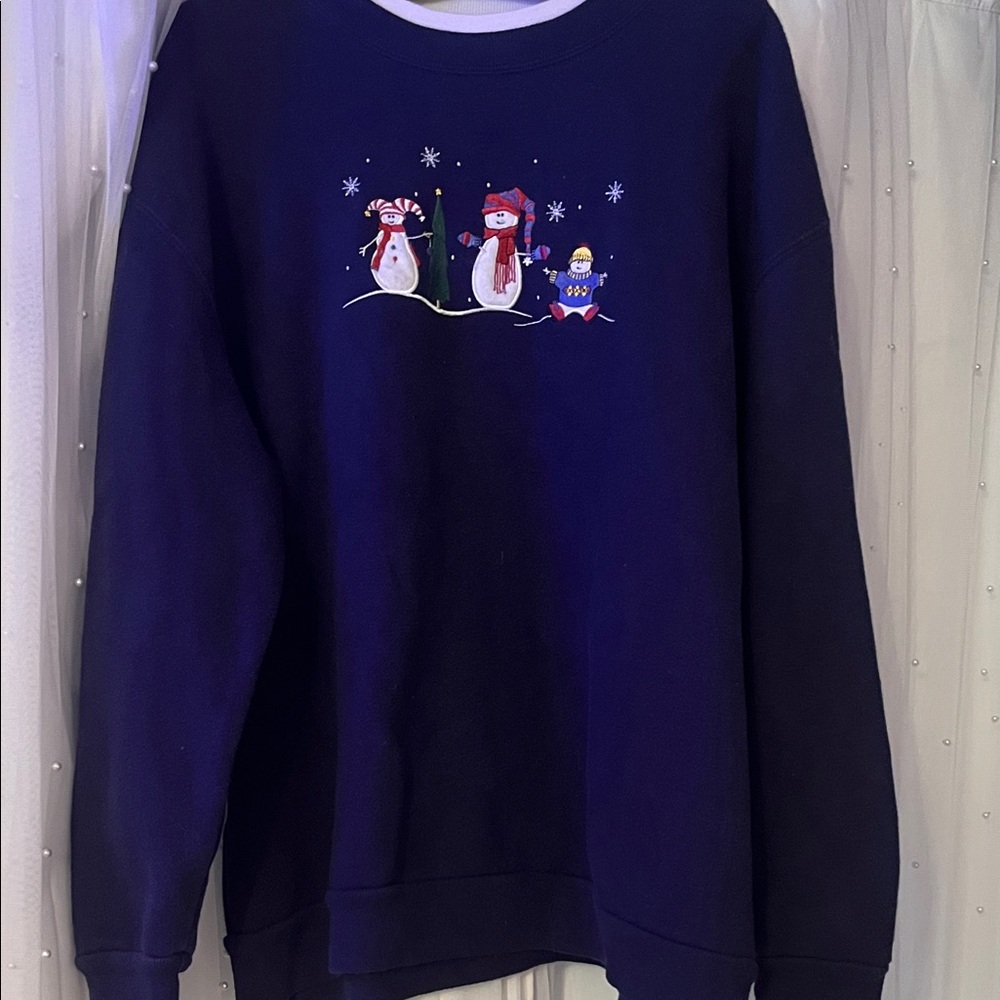 Croft & Barrow Navy Sweatshirt